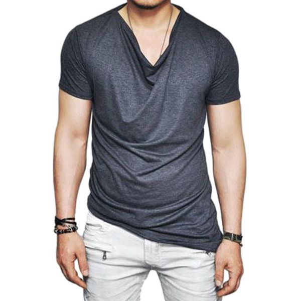 men's t-shirts heap collar men fashion solid t-shirt hip hop streetwear summer casual short sleeve soft comfort cool, White;black
men's t-shirts heap collar men fashion solid t-shirt hip hop streetwear summer casual short sleeve soft comfort cool, White;black