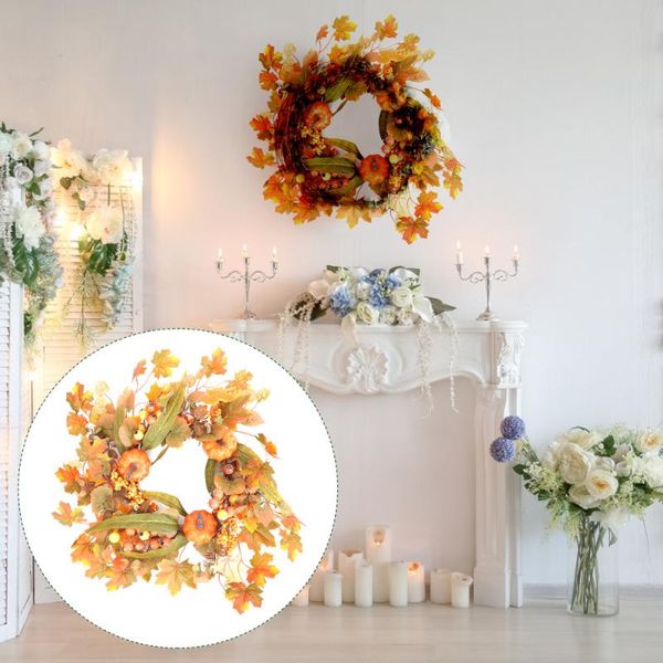 decorative flowers & wreaths 1pc thanksgiving wreath decor garland hanging door (orange)
decorative flowers & wreaths 1pc thanksgiving wreath decor garland hanging door (orange)