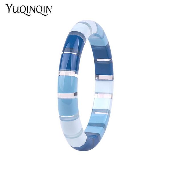 vintage acrylic cuff fashion bracelets bangles for women colourful blue stripe resin simple charm party jewelry bangle, Black
vintage acrylic cuff fashion bracelets bangles for women colourful blue stripe resin simple charm party jewelry bangle, Black