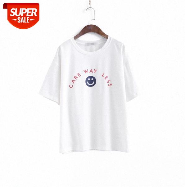 li zhiqi alphabet blue smiley face print short-sleeved t-shirt women loose summer korean white 110563 #fa34, Black;gray
li zhiqi alphabet blue smiley face print short-sleeved t-shirt women loose summer korean white 110563 #fa34, Black;gray