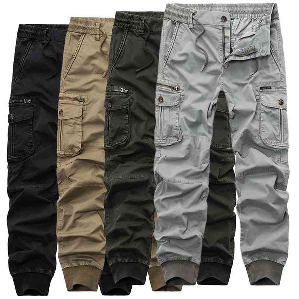 men's pants new fashion small feet overalls multi-pocket casual trousers army cargo wmgi, Black
men's pants new fashion small feet overalls multi-pocket casual trousers army cargo wmgi, Black