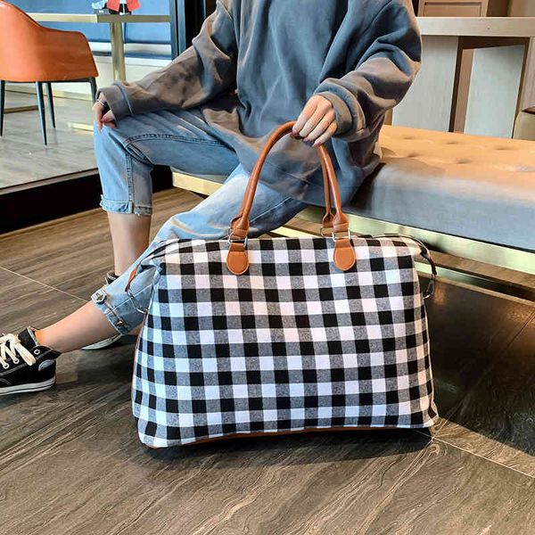 women's bag large capacity fitness bag fashion lattice hand short distance travel satchel, Blue;pink
women's bag large capacity fitness bag fashion lattice hand short distance travel satchel, Blue;pink