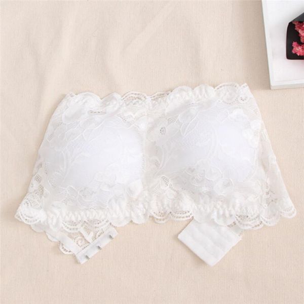 bustiers & corsets fashion black white strapless seamless women's casual lace wrap tube women stretch soft bra underwear 2021
bustiers & corsets fashion black white strapless seamless women's casual lace wrap tube women stretch soft bra underwear 2021
