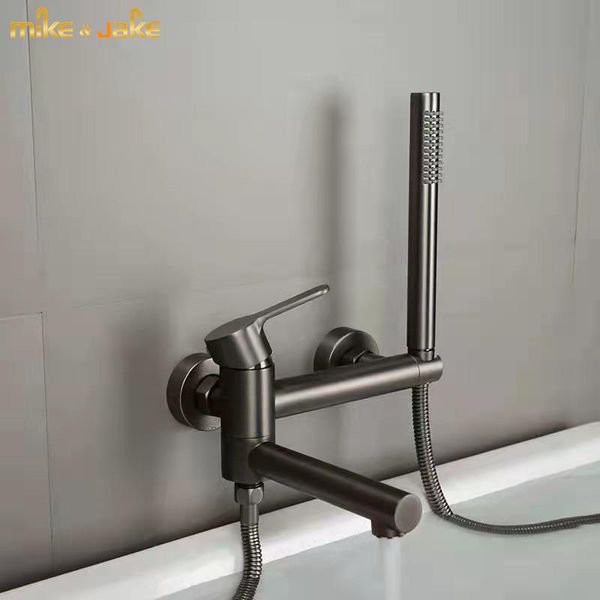 bathroom shower sets gunmetal faucet and cold metal gray bathtub bath mixer water brush tap
bathroom shower sets gunmetal faucet and cold metal gray bathtub bath mixer water brush tap