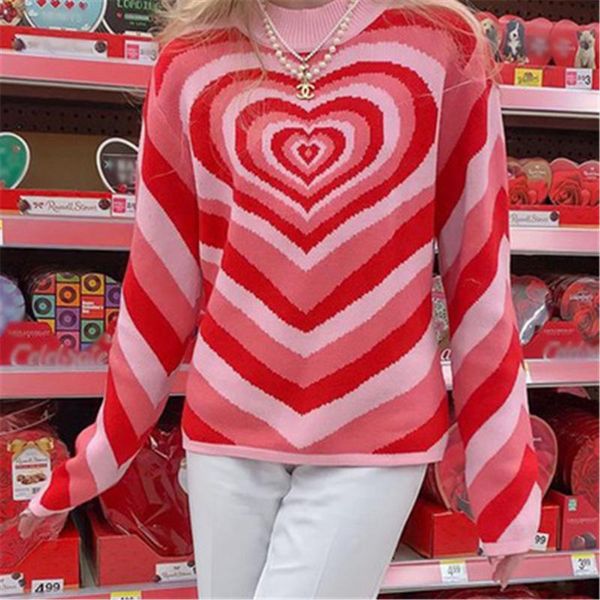 casual dresses heart knitted jumpers y2k long sleeve sweaters o neck vintage cute knitwear women autumn winter pullovers streetwear, Black;gray
casual dresses heart knitted jumpers y2k long sleeve sweaters o neck vintage cute knitwear women autumn winter pullovers streetwear, Black;gray