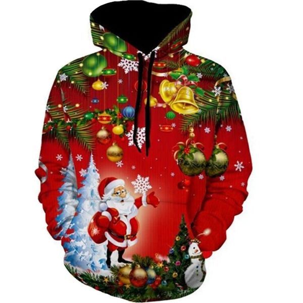christmas 3d digital printing hooded sweater large size couple baseball suit, Black
christmas 3d digital printing hooded sweater large size couple baseball suit, Black