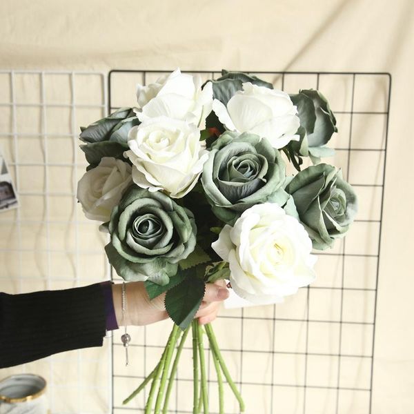 decorative flowers & wreaths artificial flower silk red rose wedding bouquet home decoration diy wreath sheets handicrafts simulation fake
decorative flowers & wreaths artificial flower silk red rose wedding bouquet home decoration diy wreath sheets handicrafts simulation fake