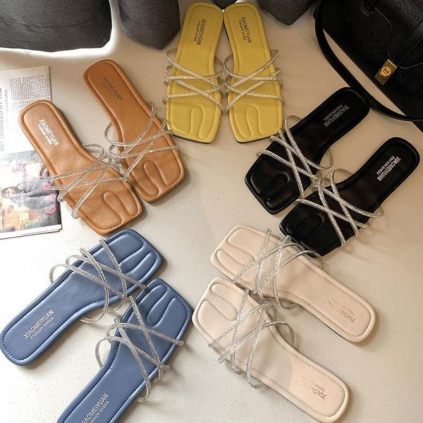 slippers shoes woman 2021 rubber flip flops casual pantofle low square toe glitter slides hawaiian luxury summer flat soft, Black
slippers shoes woman 2021 rubber flip flops casual pantofle low square toe glitter slides hawaiian luxury summer flat soft, Black