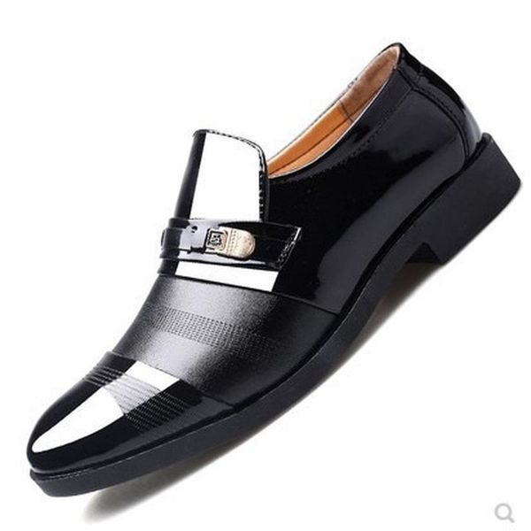men's british pointed toe business formal wear leather shoes youth breathable footwear casual korean style trendy hair stylist dress, Black
men's british pointed toe business formal wear leather shoes youth breathable footwear casual korean style trendy hair stylist dress, Black