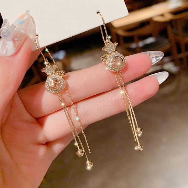 dangle & chandelier chinese style 2021 hollow wallet ear line trend korean fashion earrings long tassel gift ladies jewelry, Silver
dangle & chandelier chinese style 2021 hollow wallet ear line trend korean fashion earrings long tassel gift ladies jewelry, Silver