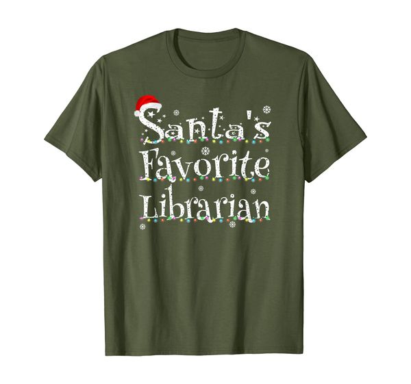Santa' Favorite Librarian Fun Xmas Lights Outfit For Reader T-Shirt, Mainly pictures
Santa' Favorite Librarian Fun Xmas Lights Outfit For Reader T-Shirt, Mainly pictures