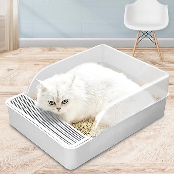 other cat supplies pet litter box semi-enclosed with removable cover splash-proof plastic toilet scoop trays
other cat supplies pet litter box semi-enclosed with removable cover splash-proof plastic toilet scoop trays