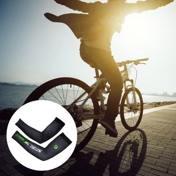 cycling sleeve outdoor sports arm sun protection uv sleeves ice fabric breathable running silk elbow & knee pads, Black;gray
cycling sleeve outdoor sports arm sun protection uv sleeves ice fabric breathable running silk elbow & knee pads, Black;gray