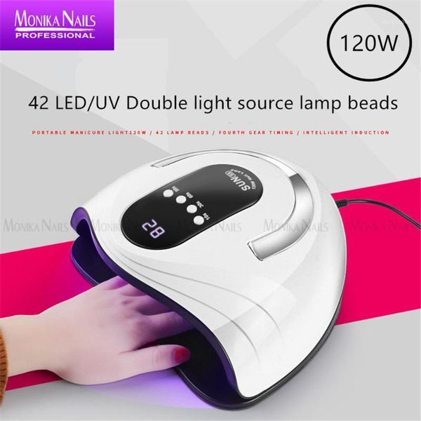 nail lamp infrared intelligent induction 42 led/uv double light source beads four-gear timing function1
nail lamp infrared intelligent induction 42 led/uv double light source beads four-gear timing function1