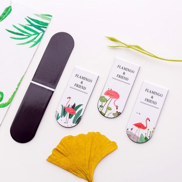 bookmark 4 pcs lot cute flamingo magnetic bookmarks for book marker kawaii animals page holder office school supplies
bookmark 4 pcs lot cute flamingo magnetic bookmarks for book marker kawaii animals page holder office school supplies