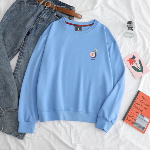 women's hoodies & sweatshirts sping autumn kawaii fruit prune cartoon print hip hop sweatshirt fashion harajuku streetwear clothing w, Black
women's hoodies & sweatshirts sping autumn kawaii fruit prune cartoon print hip hop sweatshirt fashion harajuku streetwear clothing w, Black