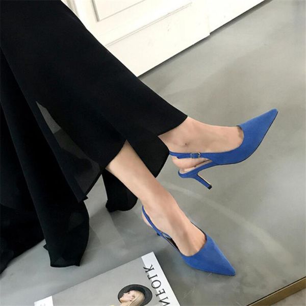 sandals 2021 summer women 6cm 8cm 10cmthin high heel slingback closed toe heels office lady wedding shoes qyt5, Black
sandals 2021 summer women 6cm 8cm 10cmthin high heel slingback closed toe heels office lady wedding shoes qyt5, Black