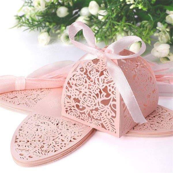 gift wrap 50pcs hollow out rose candy box with ribbon bow wedding supplies party decoration
gift wrap 50pcs hollow out rose candy box with ribbon bow wedding supplies party decoration