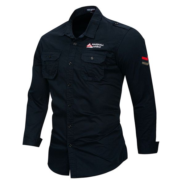 shirts men cotton casual slim fit fashion long sleeve military safari style cargo work man clothing plus size 3xl 210809, White;black
shirts men cotton casual slim fit fashion long sleeve military safari style cargo work man clothing plus size 3xl 210809, White;black