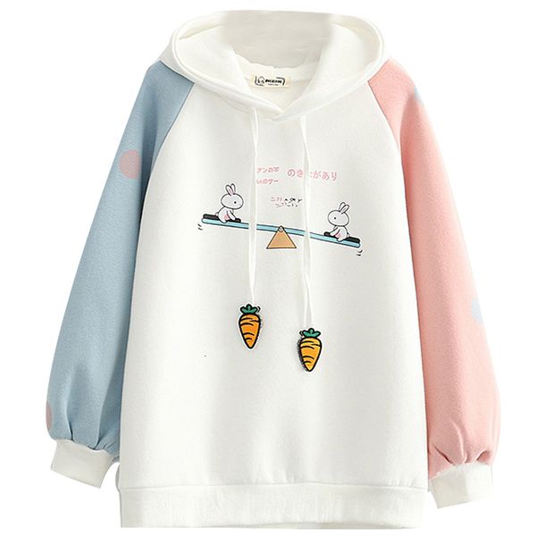 winter harajuku kawaii fleece hoodie women funny anime graphic sweatshirt girls thick warm cute rabbit bunny outerwear clothes, Black
winter harajuku kawaii fleece hoodie women funny anime graphic sweatshirt girls thick warm cute rabbit bunny outerwear clothes, Black