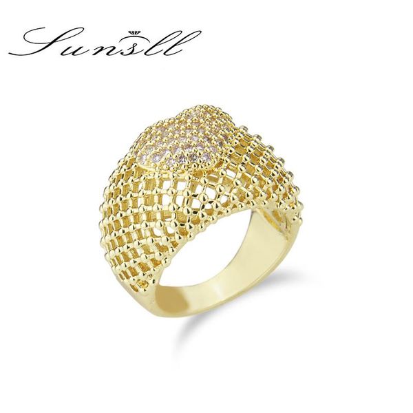 wedding rings sunsll fashion gold ring copper white cubic zirconia heart for women /girl party beautiful jewelry hoop gifts, Slivery;golden
wedding rings sunsll fashion gold ring copper white cubic zirconia heart for women /girl party beautiful jewelry hoop gifts, Slivery;golden