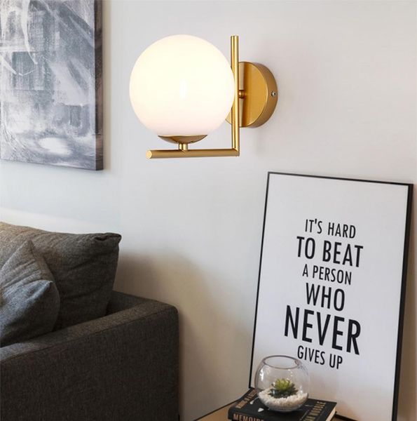 wall lamp modern led frosted glass ball wrought iron metal bronze globe lights fixture door corridor foyer aisel stair luminaire
wall lamp modern led frosted glass ball wrought iron metal bronze globe lights fixture door corridor foyer aisel stair luminaire