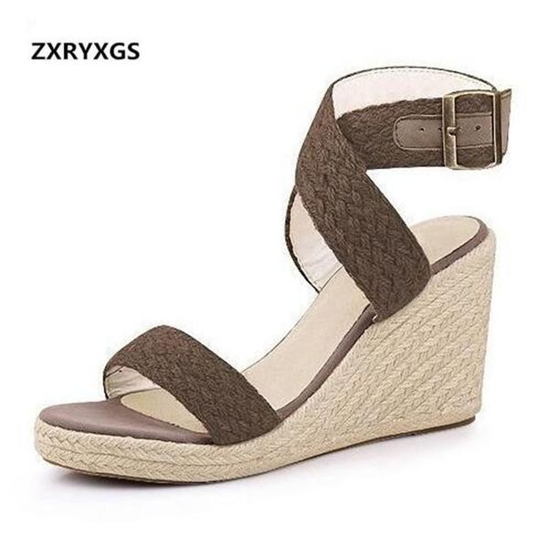 brand shoes woman summer sandals 2021 handmade weaving womens fashion wedges comfort women, Black
brand shoes woman summer sandals 2021 handmade weaving womens fashion wedges comfort women, Black
