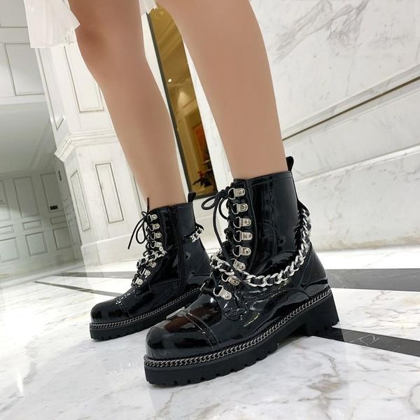 boots stylesowner women black genuine leather female motorcycle punk rivets chain shoes winter ankle pnkd
boots stylesowner women black genuine leather female motorcycle punk rivets chain shoes winter ankle pnkd