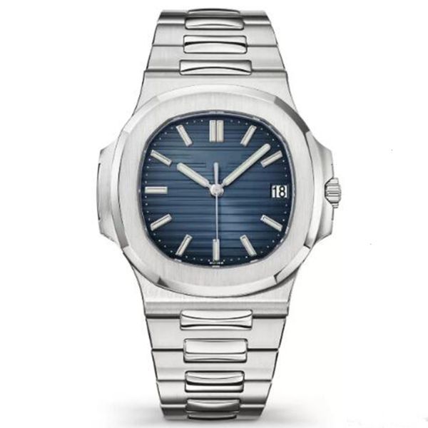u1 factory nautilus automatic mechanical men watch blue dial sapphire stainless steel 5711 glass back men's wristwatches, Slivery;brown
u1 factory nautilus automatic mechanical men watch blue dial sapphire stainless steel 5711 glass back men's wristwatches, Slivery;brown