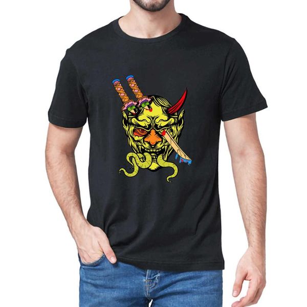 men's t-shirts 100% cotton samurai sword that kills evil demons devil face summer japan streetwear t-shirt women soft tee classic, White;black
men's t-shirts 100% cotton samurai sword that kills evil demons devil face summer japan streetwear t-shirt women soft tee classic, White;black