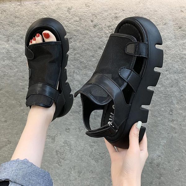 sandals women 2021 mesh gauze hollow lightweight platform sneakers casual shoes, Black
sandals women 2021 mesh gauze hollow lightweight platform sneakers casual shoes, Black