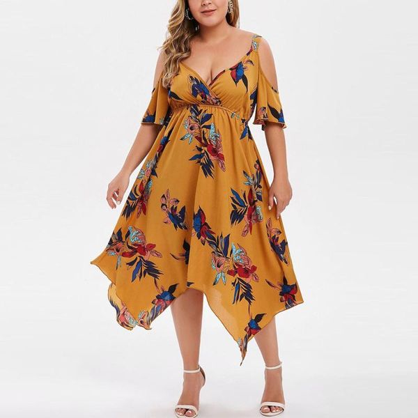 plus size dresses 2021 summer beach dress 4xl 5xl women v neck off shoulder strap high waist floral print irregular bohe, Black
plus size dresses 2021 summer beach dress 4xl 5xl women v neck off shoulder strap high waist floral print irregular bohe, Black