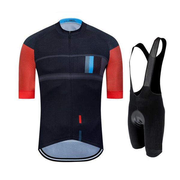 quality breathable quick-dry pro team men cycling suit 2021 traje de ciclismo short sleeve jersey and gel pad bib shorts set racing sets, Black;blue
quality breathable quick-dry pro team men cycling suit 2021 traje de ciclismo short sleeve jersey and gel pad bib shorts set racing sets, Black;blue