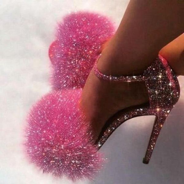 sandals fashion glitter heels designers summer shoes women stiletto sandalen open toe fluff strappy thin high fur, Black
sandals fashion glitter heels designers summer shoes women stiletto sandalen open toe fluff strappy thin high fur, Black