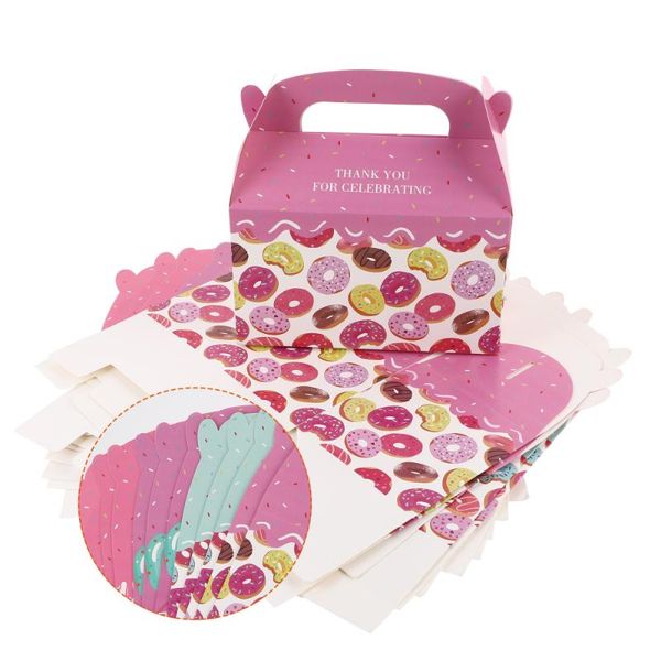 12pcs donuts gift box giving paper empty birthday cake container wrap
12pcs donuts gift box giving paper empty birthday cake container wrap