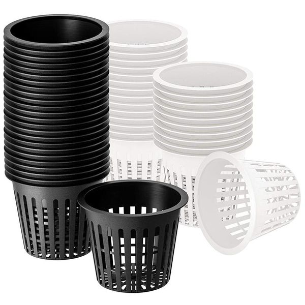 planters & pots 3 inch net cup hydroponic tank, 50pack planting basket, used for hydroponics, slotted mesh, black and white
planters & pots 3 inch net cup hydroponic tank, 50pack planting basket, used for hydroponics, slotted mesh, black and white