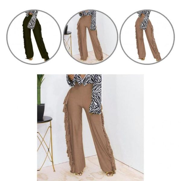 women's pants & capris trousers fabulous breathable full length individual wide-leg for dating party lady, Black;white
women's pants & capris trousers fabulous breathable full length individual wide-leg for dating party lady, Black;white