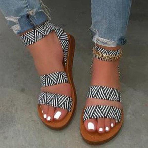 sandals women flat cross tie ankle strap striped leapard elastic band 2021 fashion casual outdoor beach party shoes, Black
sandals women flat cross tie ankle strap striped leapard elastic band 2021 fashion casual outdoor beach party shoes, Black