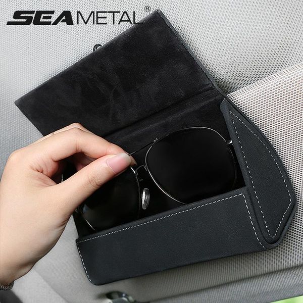 leather car glasses box holder clip sun visor sunglasses cases auto storage boxes with ticket card apply to all models organizer
leather car glasses box holder clip sun visor sunglasses cases auto storage boxes with ticket card apply to all models organizer