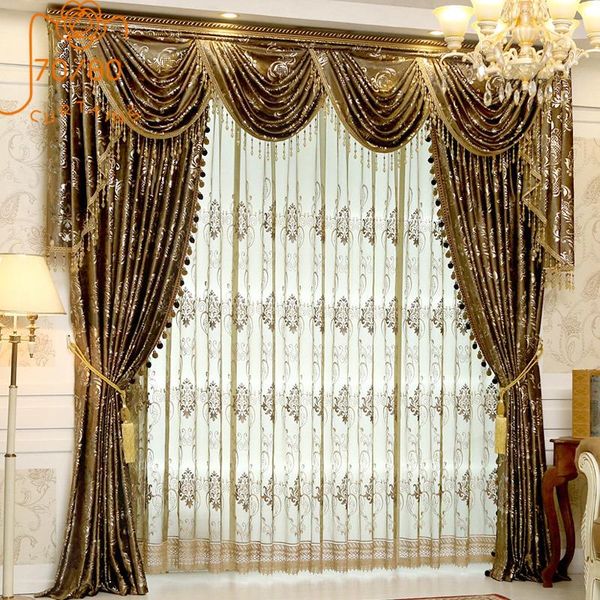curtain & drapes custom high-end european style flannel bronzing curtains blackout for living room and bedroom finished valance
curtain & drapes custom high-end european style flannel bronzing curtains blackout for living room and bedroom finished valance