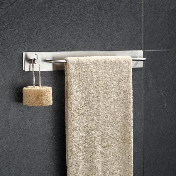 bathroom storage & organization stainless steel towel holder wall mounted hanger hook organizer rack for kitchen accessory
bathroom storage & organization stainless steel towel holder wall mounted hanger hook organizer rack for kitchen accessory