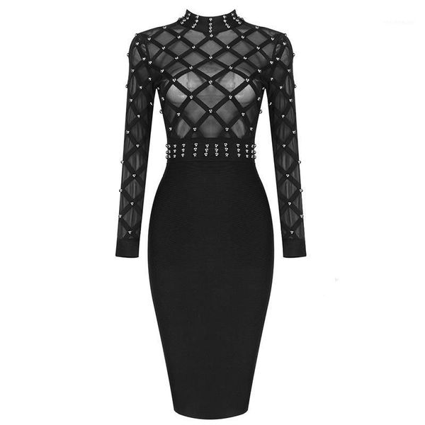 bandage women dress long sleeve elegant party club celebrity bodycon dresses mesh beading ladies clothes casual, Black;gray
bandage women dress long sleeve elegant party club celebrity bodycon dresses mesh beading ladies clothes casual, Black;gray