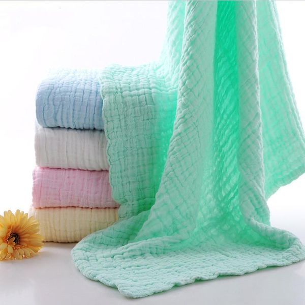blankets & swaddling 110*110cm 6 six layer thick gauze 100% cotton solid color quick absorbent born baby bath towel muslin swaddle wrap blan
blankets & swaddling 110*110cm 6 six layer thick gauze 100% cotton solid color quick absorbent born baby bath towel muslin swaddle wrap blan