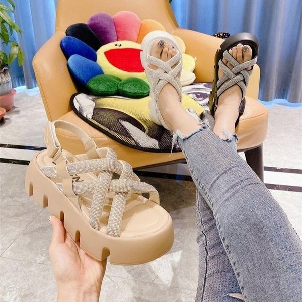 sandals rhinestone women's 2021 summer style sponge cake thick-soled outer wear roman casual beach shoes, Black
sandals rhinestone women's 2021 summer style sponge cake thick-soled outer wear roman casual beach shoes, Black