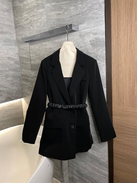 women's jackets fashion 2021 blazer jacket classic double breasted metal buttons outerwear cc01590, Black;brown
women's jackets fashion 2021 blazer jacket classic double breasted metal buttons outerwear cc01590, Black;brown