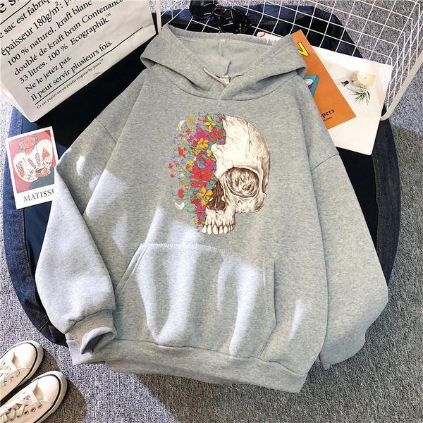 women's hoodies & sweatshirts winter hoodie women warm skull flower print long sleeve casual hip hop kawaii clothes ladies sports femal, Black
women's hoodies & sweatshirts winter hoodie women warm skull flower print long sleeve casual hip hop kawaii clothes ladies sports femal, Black