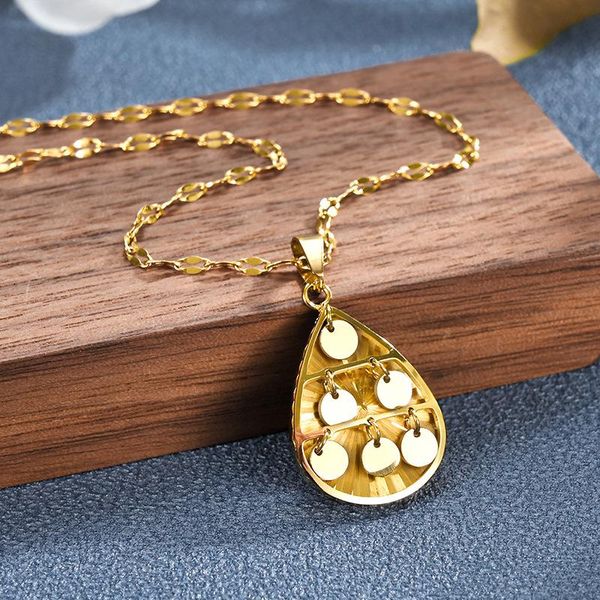 pendant necklaces fashion rose gold stainless steel necklace women drop clavicle chain girls hanging accessories jewelry wholesale, Silver
pendant necklaces fashion rose gold stainless steel necklace women drop clavicle chain girls hanging accessories jewelry wholesale, Silver