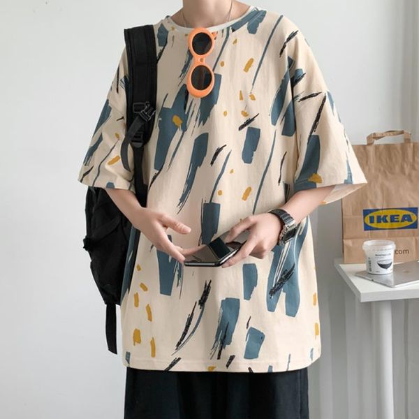 men's t-shirts summer camouflage short sleeve men tshirt fashion graffiti graphic loose korean harajuku tee oversized funny kawaii clo, White;black
men's t-shirts summer camouflage short sleeve men tshirt fashion graffiti graphic loose korean harajuku tee oversized funny kawaii clo, White;black