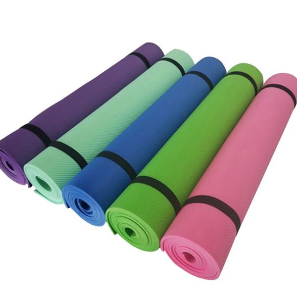 183*61cm eva foam yoga mat for fitness at home gym slimming 4mm massage pad dampproof pilates exercise workout with strap mats
183*61cm eva foam yoga mat for fitness at home gym slimming 4mm massage pad dampproof pilates exercise workout with strap mats