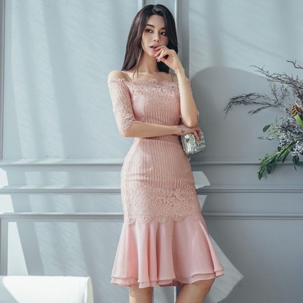 elegant spaghetti straps pink bodycon pencil dress off shoulder ruffles patchwork dress women summer slim sheath dress 210514, Black;gray
elegant spaghetti straps pink bodycon pencil dress off shoulder ruffles patchwork dress women summer slim sheath dress 210514, Black;gray